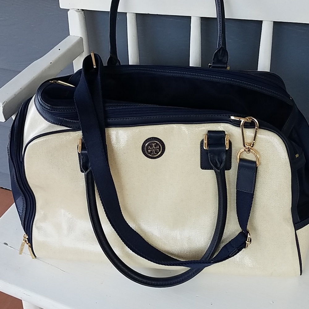 Tory Burch pet carrier
